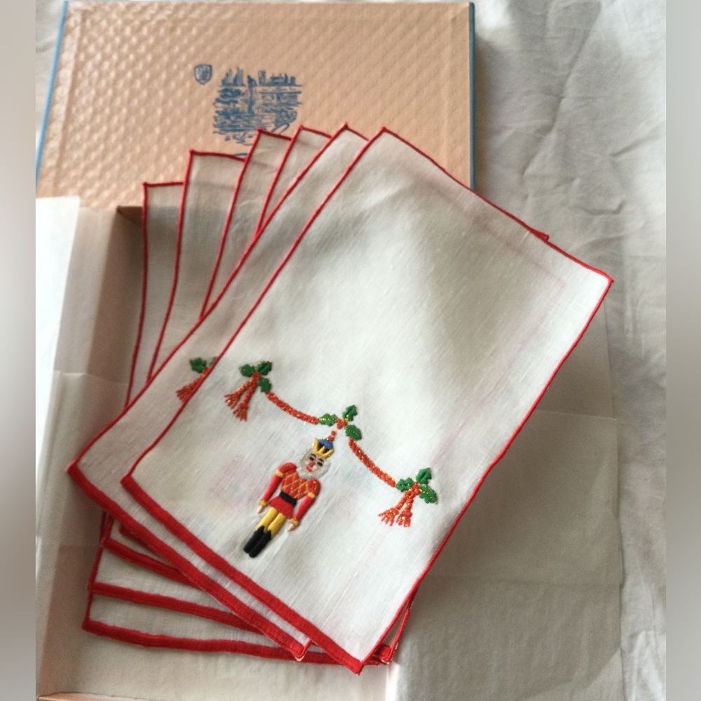 Leron Linen Cocktail Napkins